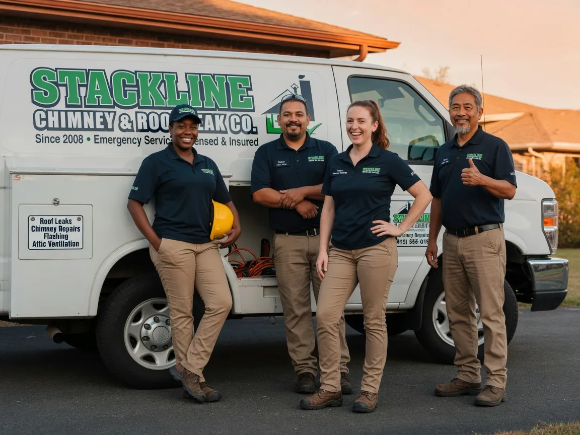 Chimney flashing repair company in Helotes, TX